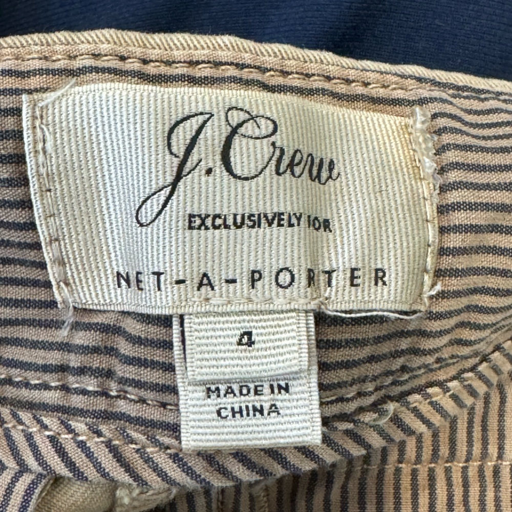 J Crew Stylish Khaki Green Pants Size 4 - Picture 5 of 6